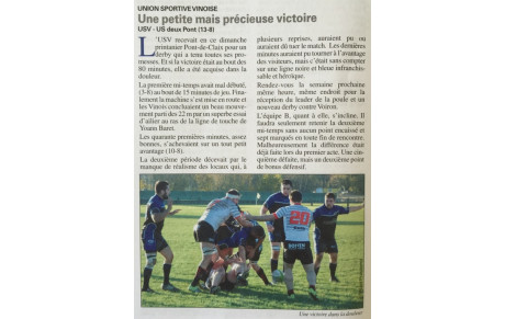 L'article de la semaine 13/11/2015